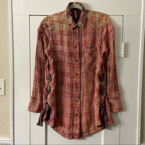 Free People Nordic Nights W/Contrasting Lace-Up Detailing - Picture 11 of 16